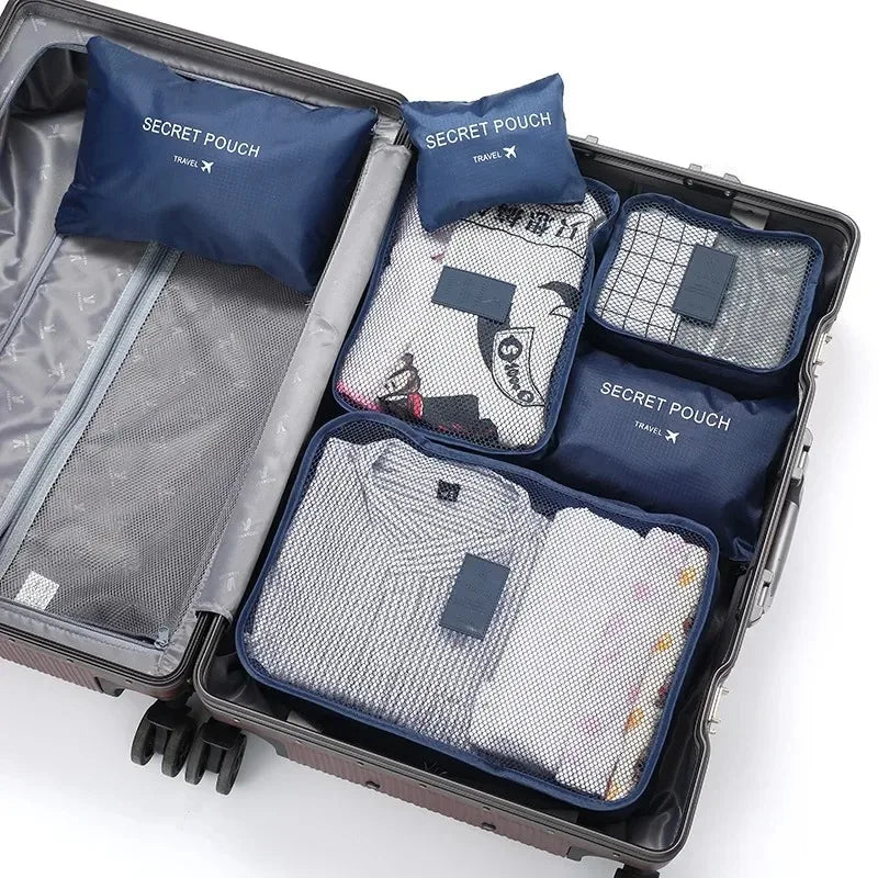 Organiseurs de valise — set de 6 pièces