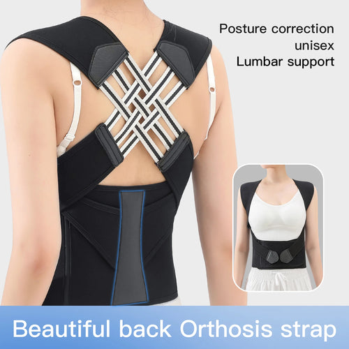 Correcteur de posture réglable — dos & épaules